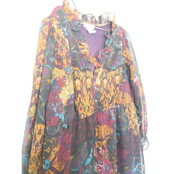 Jessica London Multicolor Maxi Dress - Picture 6 of 15